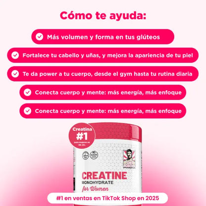 Creatina – Fórmula Especial para Aumentar Glúteos