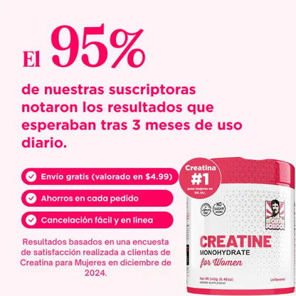 Creatina – Fórmula Especial para Aumentar Glúteos