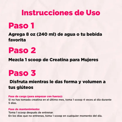 Creatina – Fórmula Especial para Aumentar Glúteos