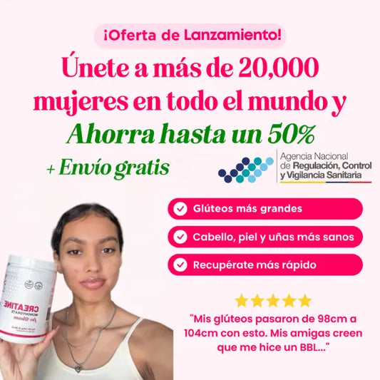 Creatina – Fórmula Especial para Aumentar Glúteos